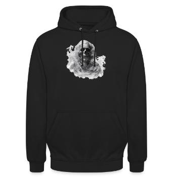 Monster Monster Demon Devil Vampire Guhl Zombie - Unisex Hoodie - black - Front - Alina (178cm) & Michal (187cm)