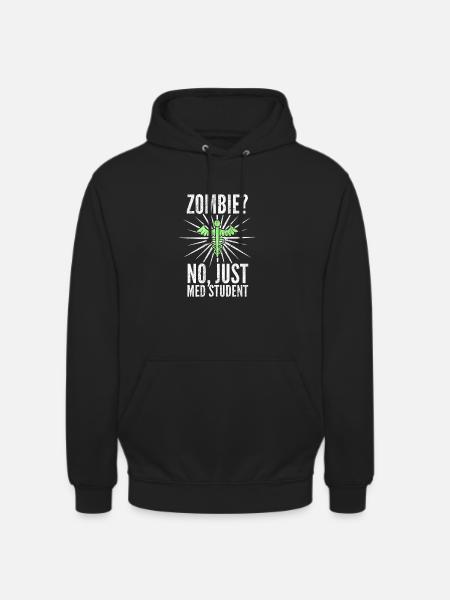 Medical student funny gift - Unisex Hoodie - black