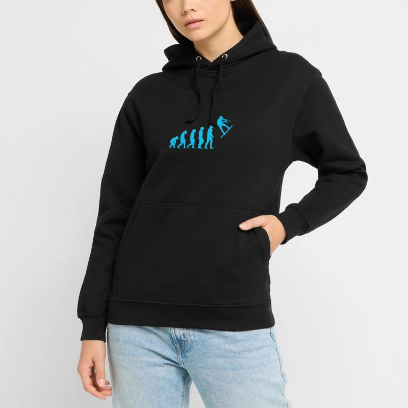 Wakeboard Evolution Sweat-shirt à capuche unisexe