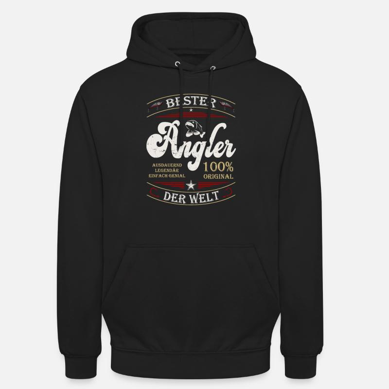 Bester Angler - Unisex Hoodie - Schwarz
