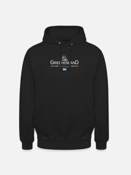 Griechenland Klettern - Unisex Hoodie - Schwarz