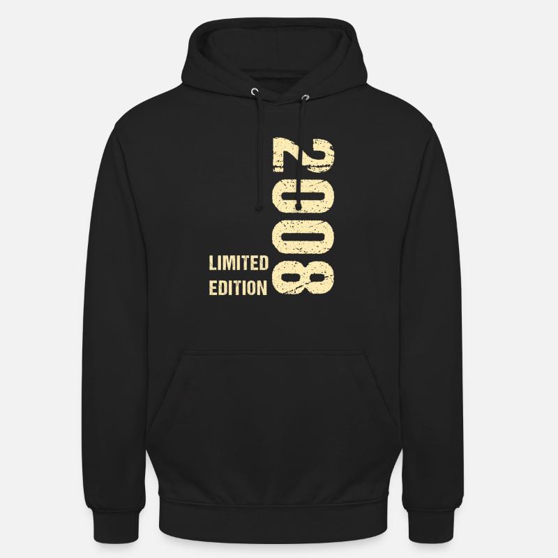 Geburtstagsgeschenk Mädchen Junge 14 Jahre - Unisex Hoodie - Schwarz