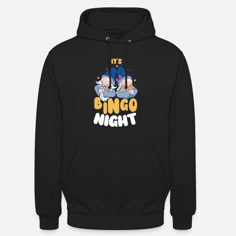 C’est bingo nuit bingo - Sweat-shirt à capuche unisexe - noir