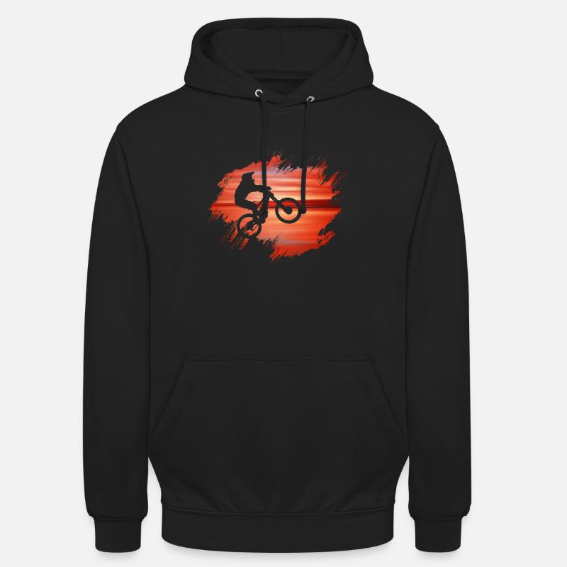 vtt - Sweat-shirt à capuche unisexe - noir