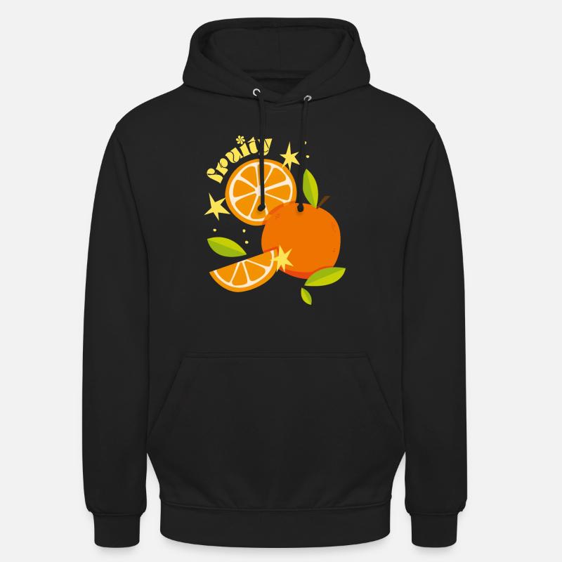 Fruity Oranges - Unisex Hoodie - black