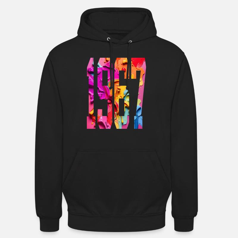 BUNT 59E ANNIVERSAIRE 1967 - Sweat-shirt à capuche unisexe - noir