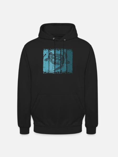 turtle - Unisex Hoodie - black