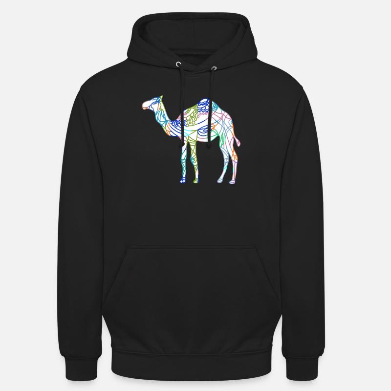 Kamel - Unisex Hoodie - Schwarz