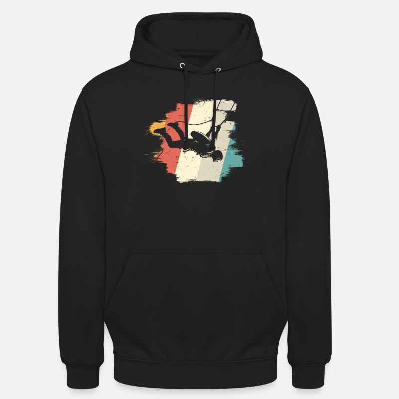 Abenteuer in der Luft - Unisex Hoodie - Schwarz