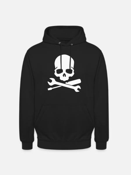 Skull Tool Workwear - Unisex Hoodie - black