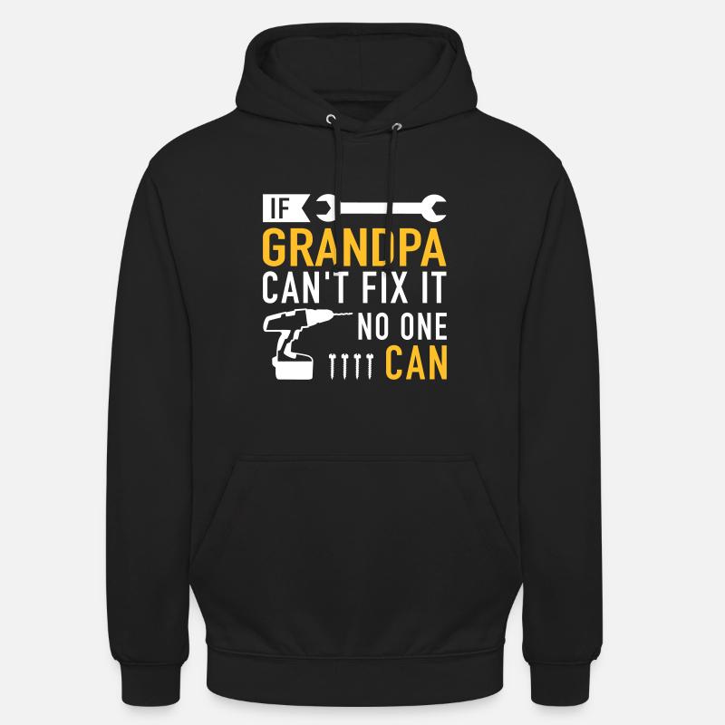 Opa - Unisex Hoodie - Schwarz