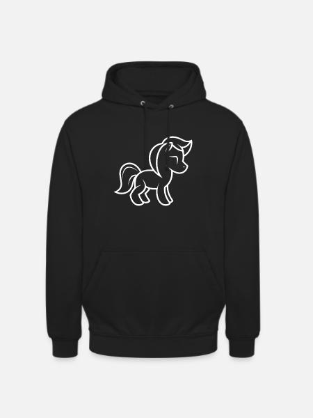 Pony - Unisex Hoodie - black