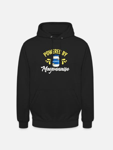 Mayonnaise - Sweat-shirt à capuche unisexe - noir