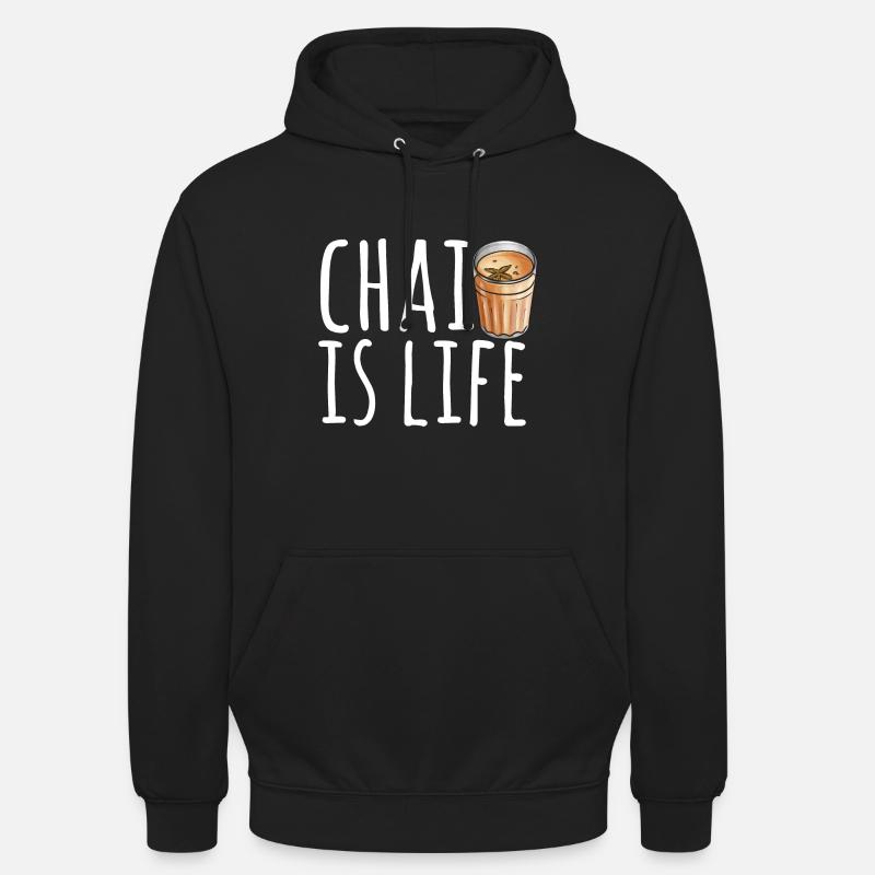 Chai Tee Masala Chai - Unisex Hoodie - Schwarz