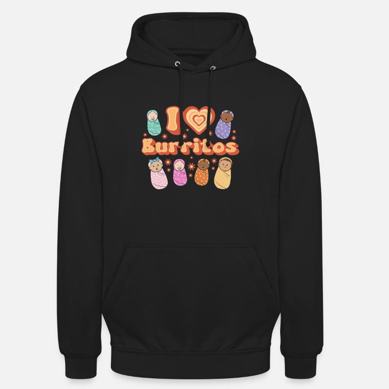 Infirmière Bébé Maternité Infirmière - Sweat-shirt à capuche unisexe - noir