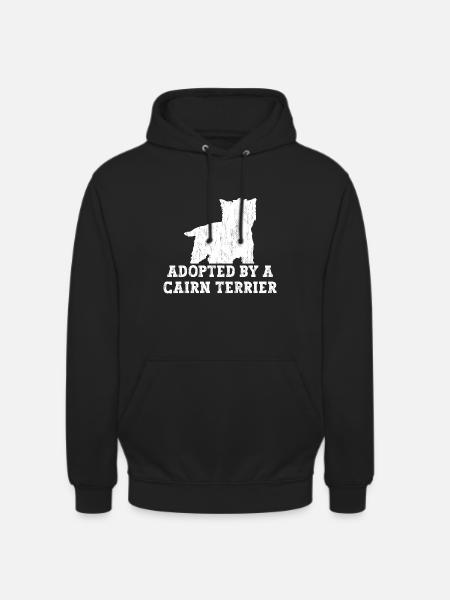 Cairn Terrier Dog - Unisex Hoodie - black
