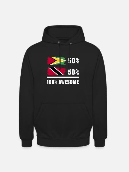 Guyana Flag Guyanese Guyana - Unisex Hoodie - black