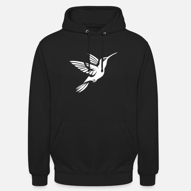 Kolibri - Unisex Hoodie - Schwarz