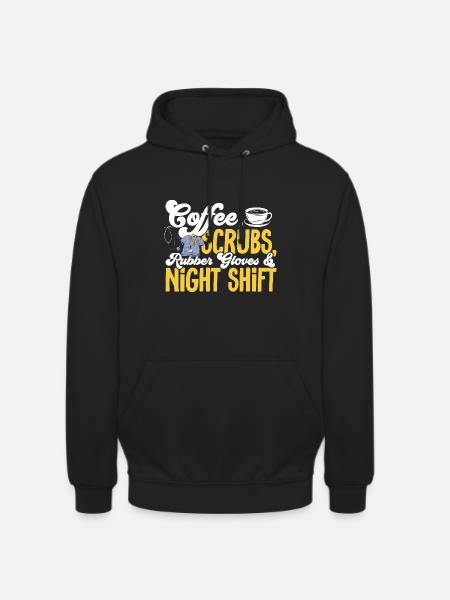 Night Shift Nurse - Unisex Hoodie - black