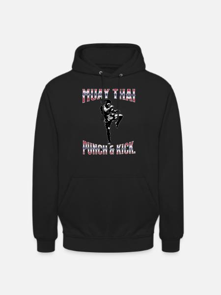 Muay Thai Boxing Muay Thai - Unisex Hoodie - black