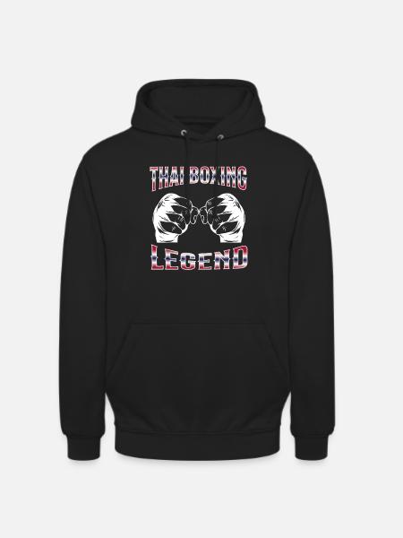Muay Thai Boxing Muay Thai - Unisex Hoodie - black
