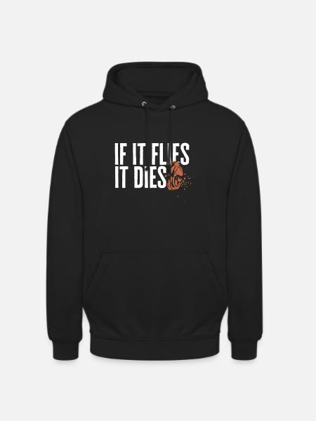 Shooting Skeet Clay Pigeon Shooting - Unisex Hoodie - black