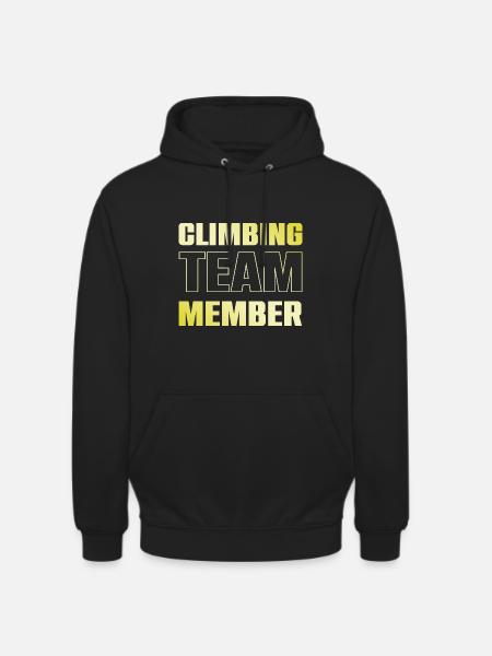 Climbing Team - Unisex Hoodie - black