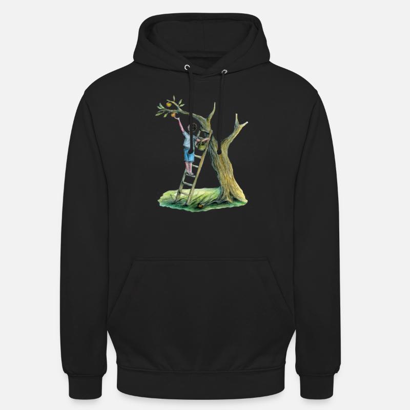 Apfelbaum - Unisex Hoodie - Schwarz