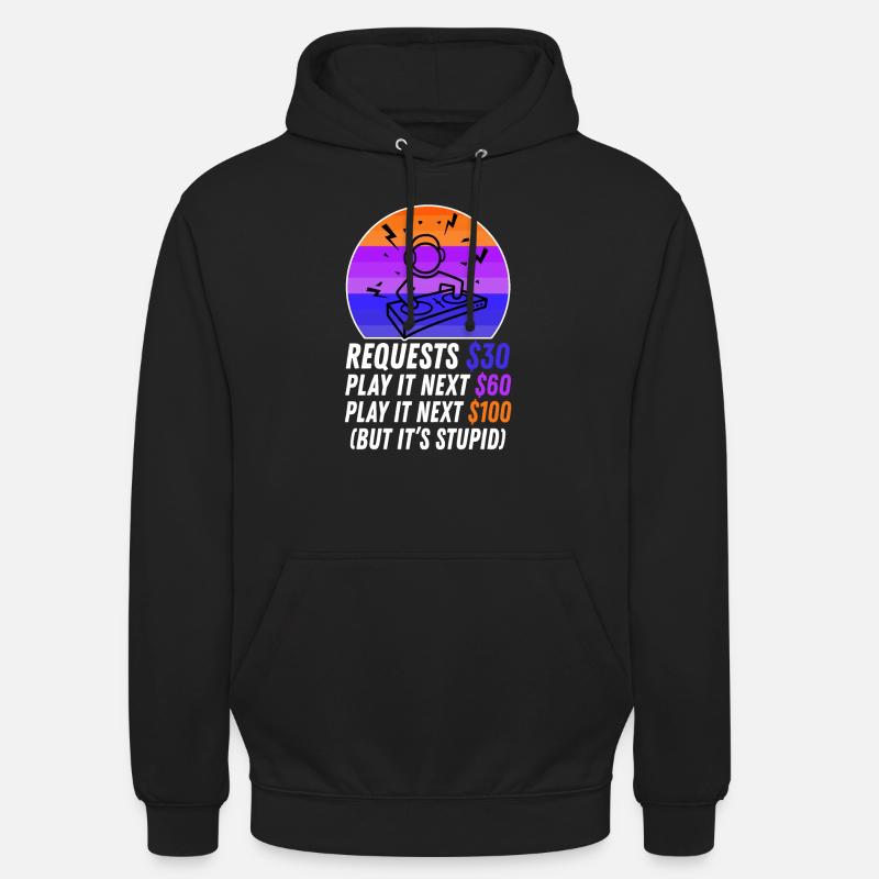DJ Request - Unisex Hoodie - black