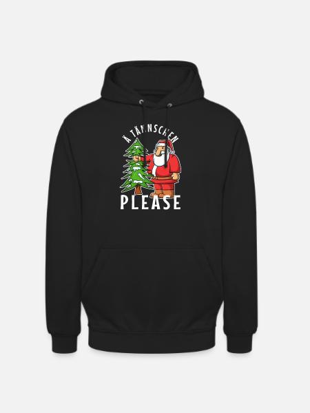 Ä Tännschen please - Unisex Hoodie - Schwarz
