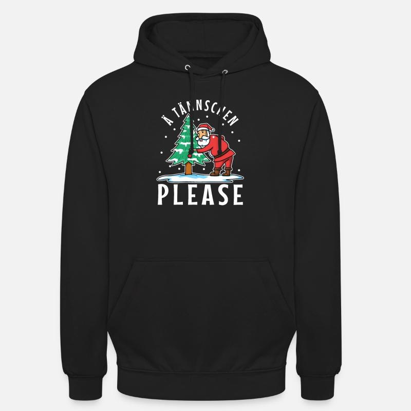 Ä Tännschen please - Unisex Hoodie - Schwarz