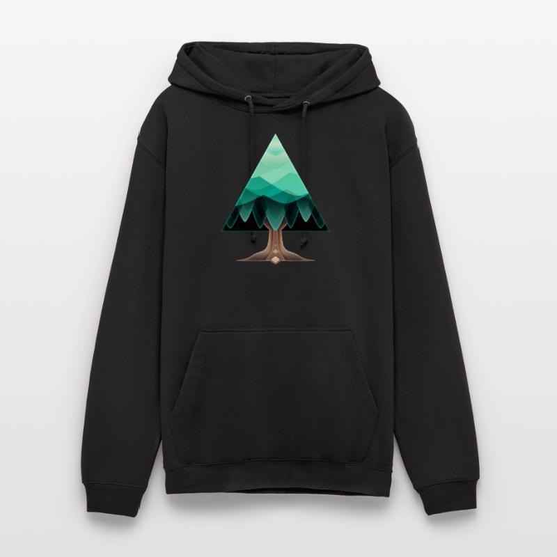 The triangular tree Unisex Hoodie