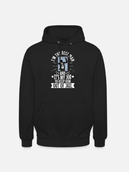 Im the best man - Unisex Hoodie - Schwarz