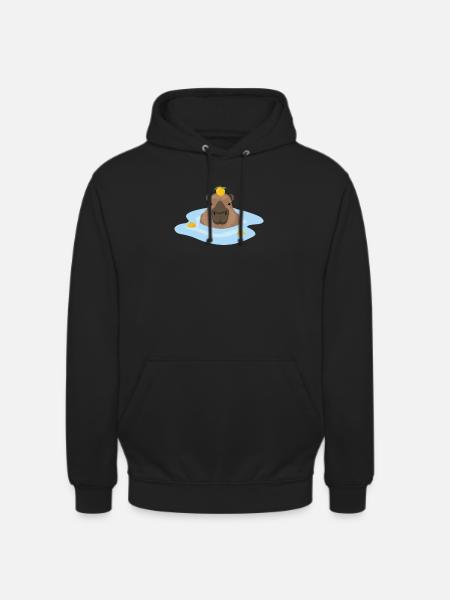 Capybaran lahjaideameemi Capybara Capybara - Unisex-huppari - musta