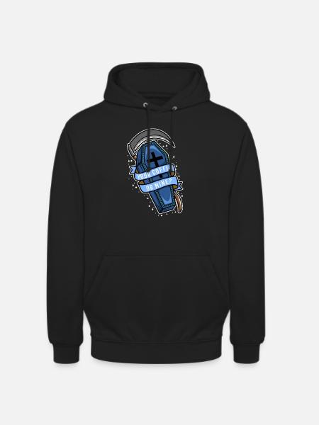 Your coffin or mine? - Unisex Hoodie - black