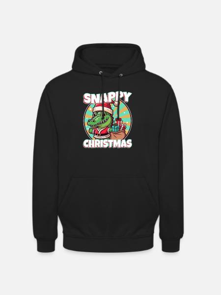 Snappy christmas - Unisex Hoodie - black