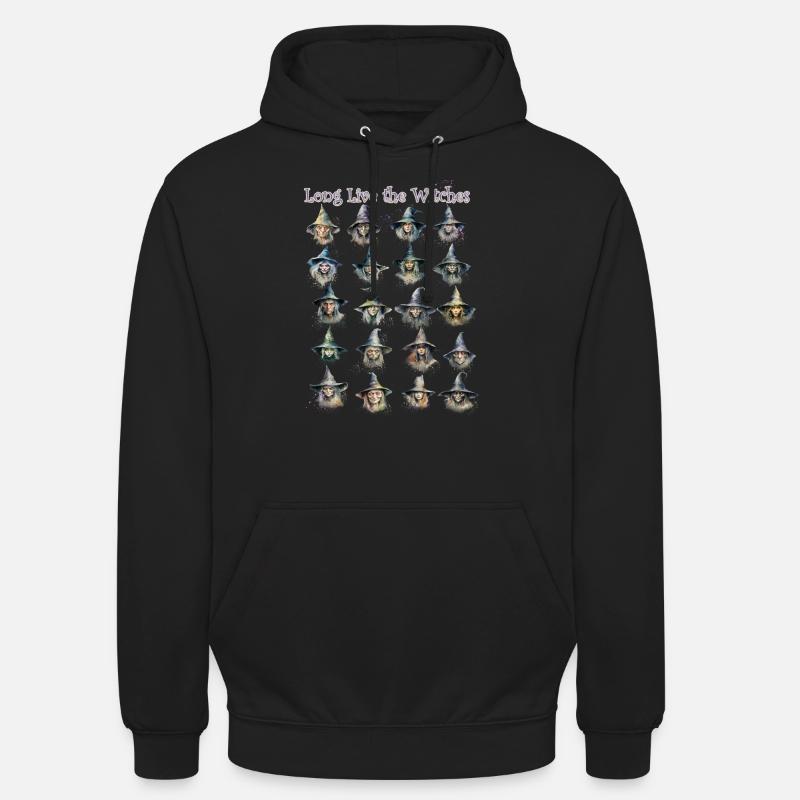 Lang leben die Hexen - Unisex Hoodie - Schwarz