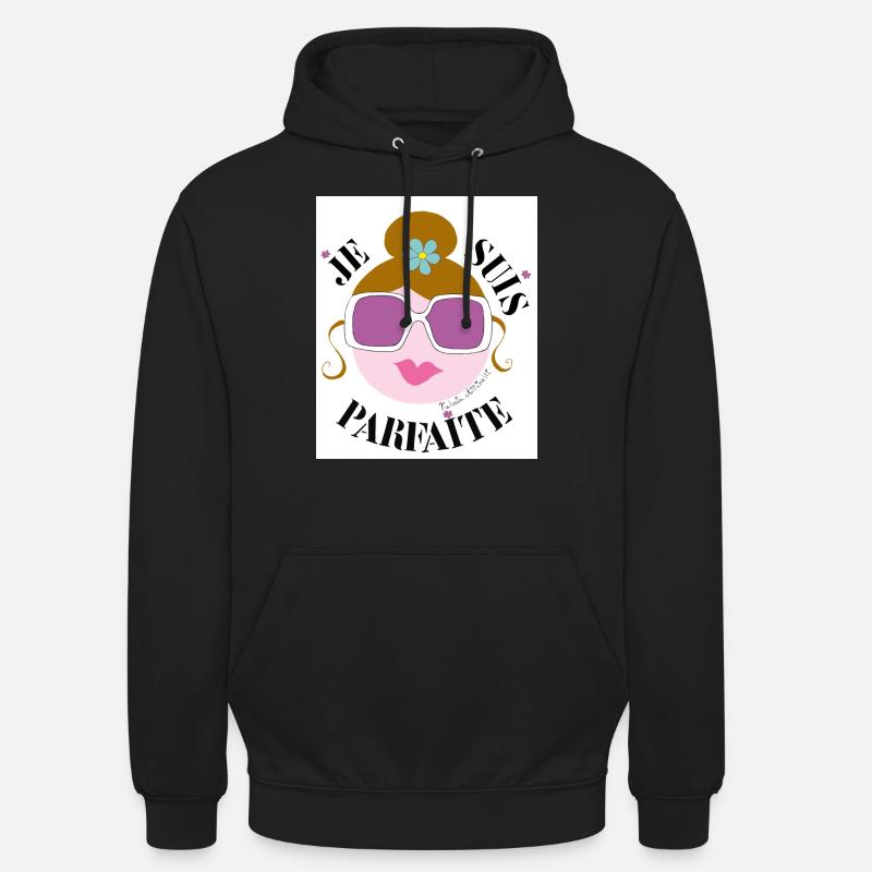 Ich bin Perfekt - Unisex Hoodie - Schwarz