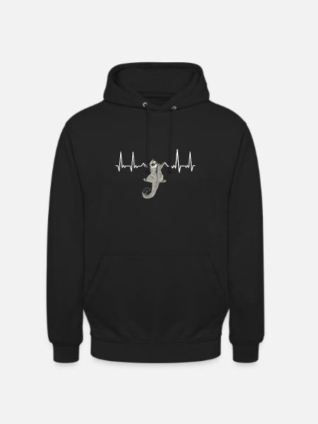 Short-headed glider Sugar Glider - Unisex Hoodie - black