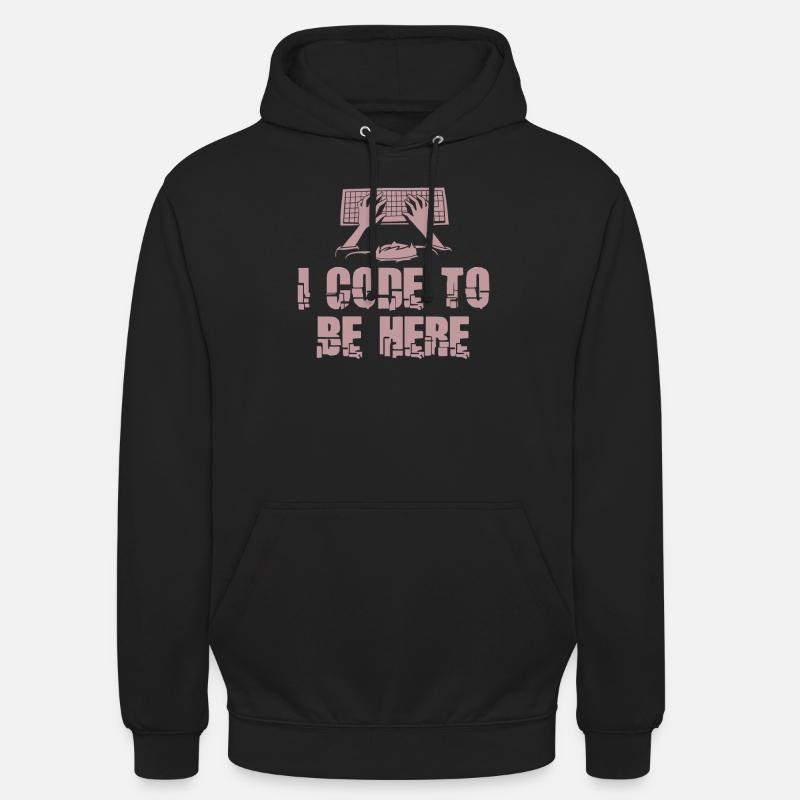 Programmer Coder Software Developer - Unisex Hoodie - black
