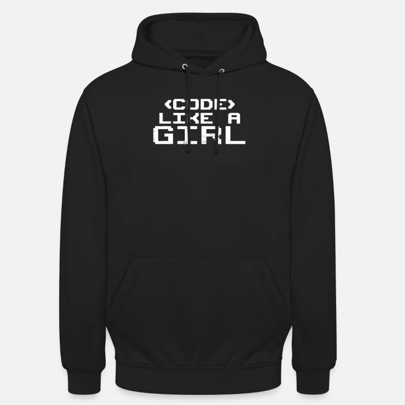 Programmer Coder Software Developer - Unisex Hoodie - black
