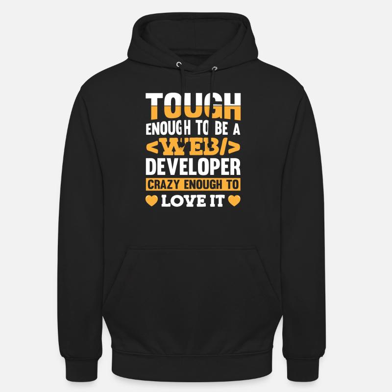 Web Entwickler Webdeveloper Web-Entwickler - Unisex Hoodie - Schwarz
