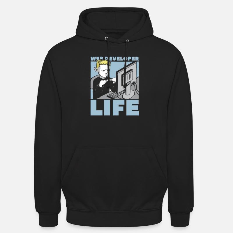 Web Entwickler Webdeveloper Web-Entwickler - Unisex Hoodie - Schwarz