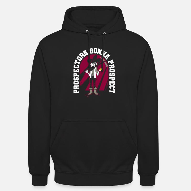 Prospectors Digging Treasure - Unisex Hoodie - black