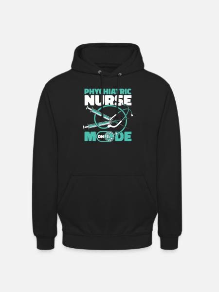 Infirmier - Sweat-shirt à capuche unisexe - noir
