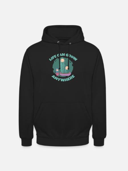 Cactus Garden - Unisex Hoodie - black