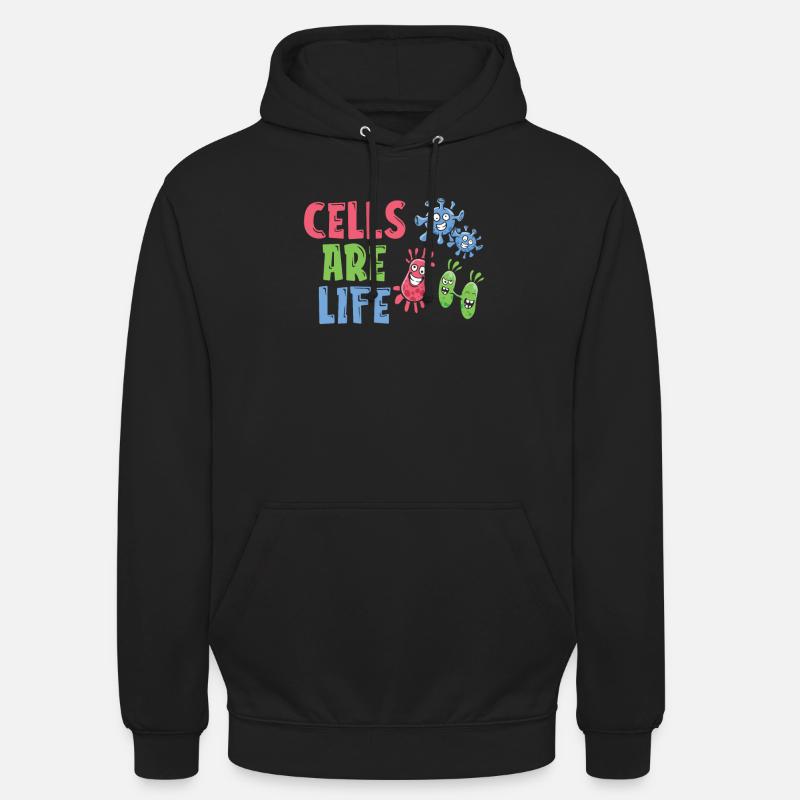 Biologie Biologiste Cellules Biologiste moléculaire - Sweat-shirt à capuche unisexe - noir