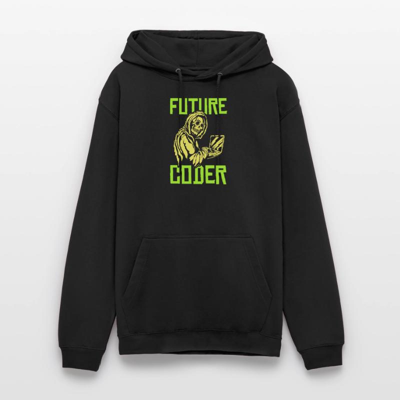 Developer Coder Programmer Skull Unisex Hoodie