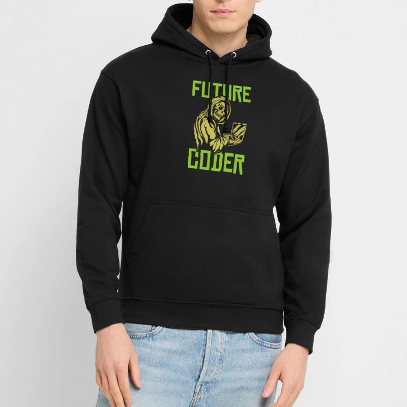 Developer Coder Programmer Skull Unisex Hoodie