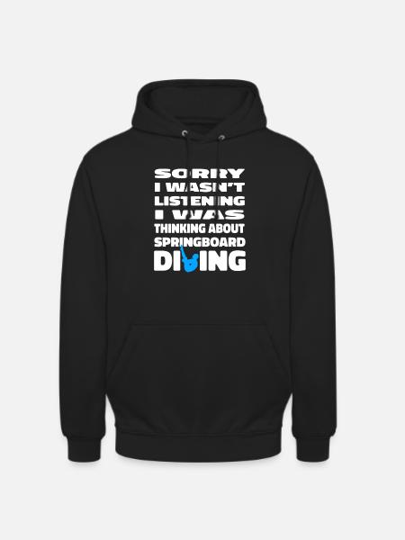 Diving Divers Lustig - Unisex Hoodie - black